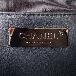 Chanel AS4579 Star Handbag metallic Lambskin Black metal Black - Default Title - View 7