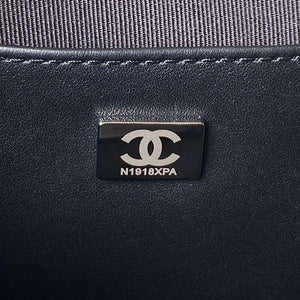 Chanel AS4579 Star Handbag metallic Lambskin Black metal Black - Default Title - View 8
