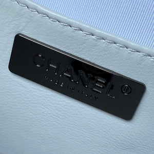 Chanel AS4579 Star Handbag metallic Lambskin Black metal White - Default Title - View 8