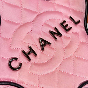 Chanel AS4579 Star Handbag Satin & Black-tone metal Pink - Default Title - View 7