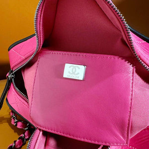 Chanel AS4579 Star Handbag Satin & Black-tone metal Rose Pink - Default Title - View 9