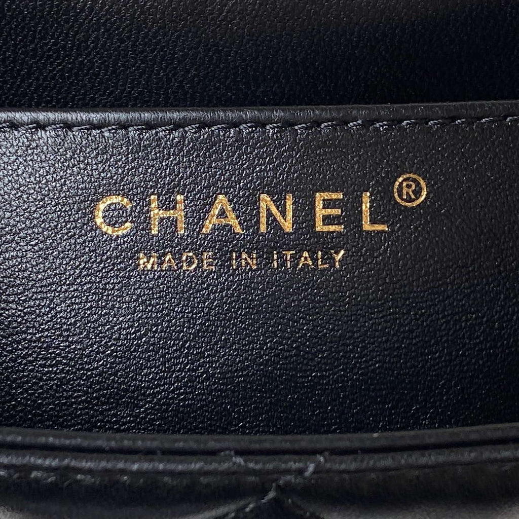 Chanel AS4609 Small Messenger bag Lambskin Black