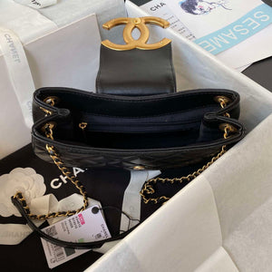 Chanel AS4610 Messenger bag Lambskin Black - Default Title - View 6