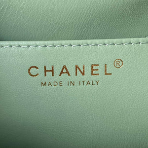 Chanel AS4610 Messenger bag Lambskin Green - Default Title - View 6