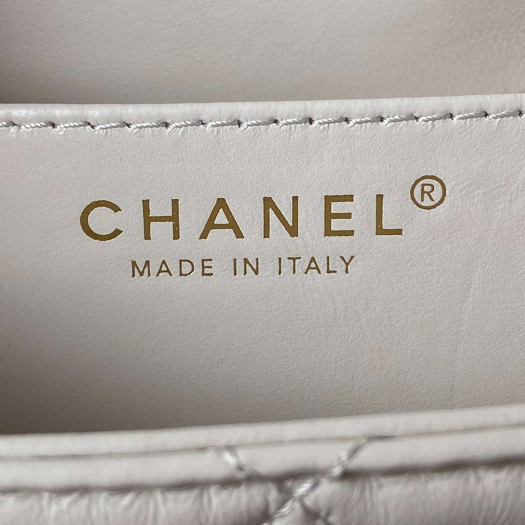 Chanel AS4610 Messenger bag Lambskin White