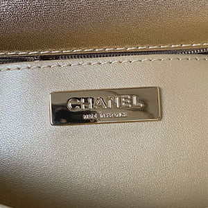 Chanel AS4647 Mini Flap Bag & STAR COIN PURSE Metallic Calfskin & Gold-Tone Metal Gold - Default Title - View 9