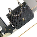 Chanel AS4649 BACKPACK & Star Coin Purse Metallic Calfskin & Gold-Tone Metal Black - Default Title - View 1