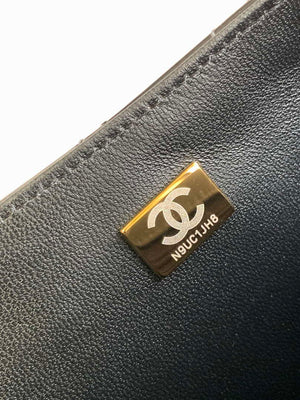 Chanel AS4649 BACKPACK & Star Coin Purse Metallic Calfskin & Gold-Tone Metal Black - Default Title - View 9