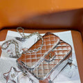 Chanel AS4649 BACKPACK & Star Coin Purse Metallic Calfskin & Gold-Tone Metal Silver - Default Title - View 1