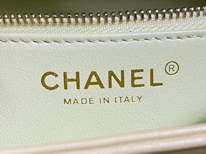 Chanel AS4654 Trendy CC Flap Bag With Top Handle Yellow Lambskin Multicolor Logo - Default Title - View 8