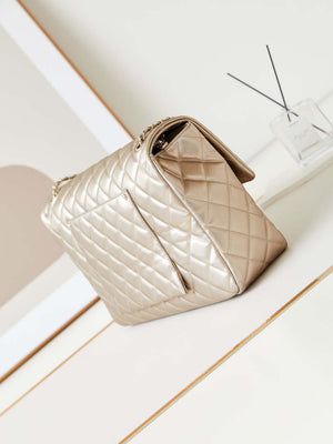 Chanel AS4661 Flap Bag CF Airport Calfskin & Gold-Tone Metal - Default Title - View 4
