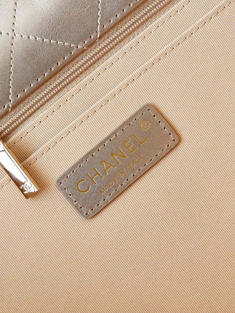 Chanel AS4661 Flap Bag CF Airport Calfskin & Gold-Tone Metal - Default Title - View 8