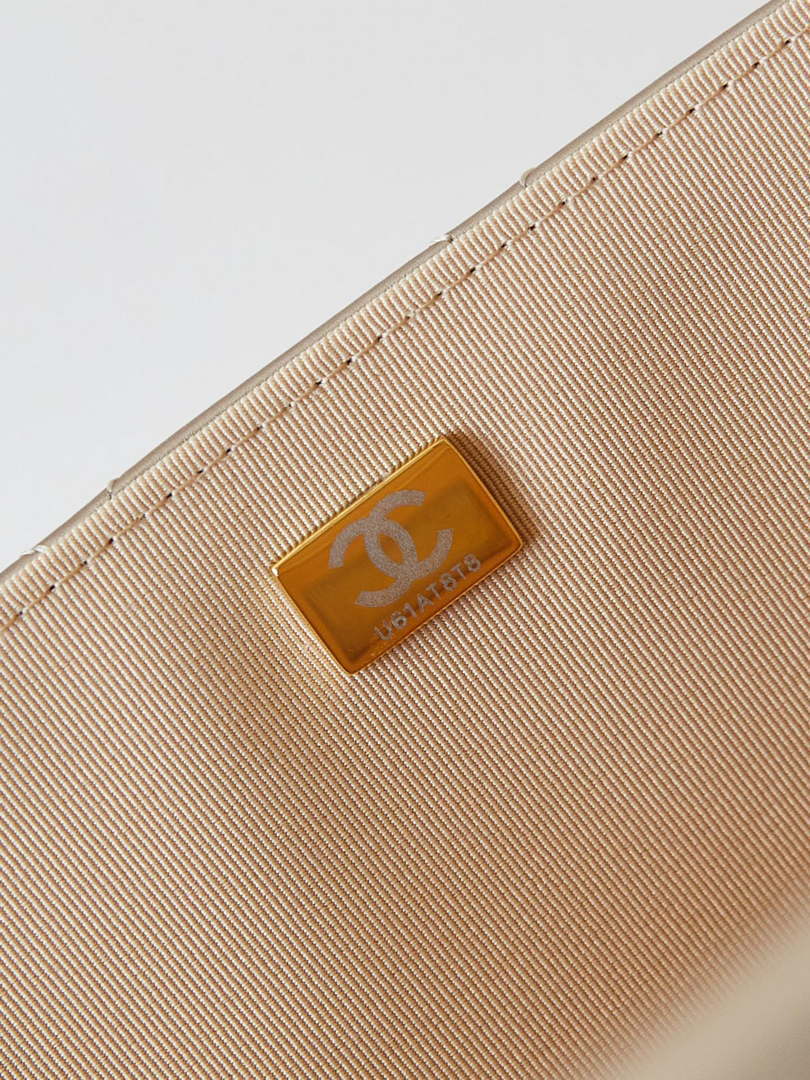 Chanel AS4661 Flap Bag CF Airport Calfskin & Gold-Tone Metal - Default Title - View 9