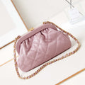Chanel AS4717 Clutch Lambskin Light Pink - Default Title - View 1