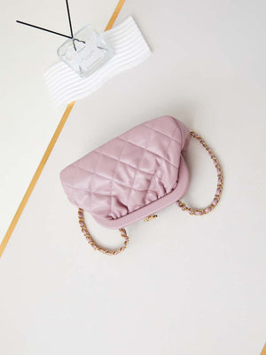 Chanel AS4717 Clutch Lambskin Light Pink - Default Title - View 6