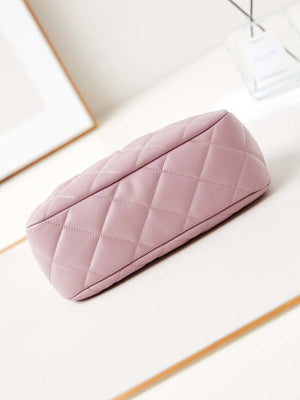 Chanel AS4717 Clutch Lambskin Light Pink - Default Title - View 7