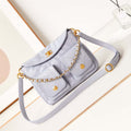 Chanel AS4743 Hobo Handbag Shiny Calfskin & Gold-Tone Metal Light Purple - Default Title - View 1