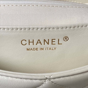 Chanel AS4754 24P New Hobo Bag White Lambskin - Default Title - View 8