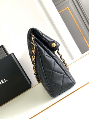 Chanel AS4777 24P New Hobo Bag Black Lambskin - Default Title - View 4