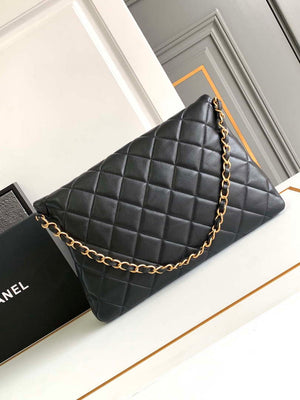 Chanel AS4777 24P New Hobo Bag Black Lambskin - Default Title - View 5