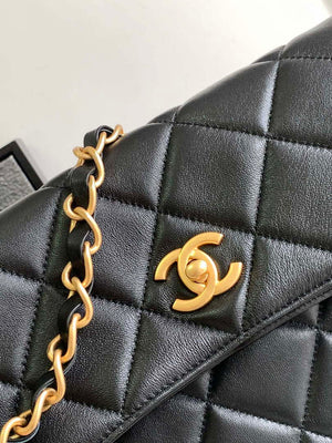 Chanel AS4777 24P New Hobo Bag Black Lambskin - Default Title - View 7