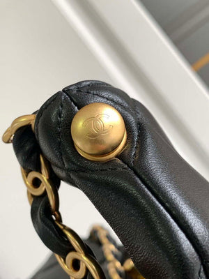Chanel AS4777 24P New Hobo Bag Black Lambskin - Default Title - View 8