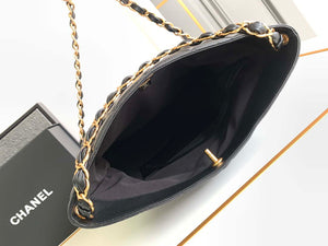 Chanel AS4777 24P New Hobo Bag Black Lambskin - Default Title - View 9