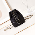Chanel AS4810 Backpack Shiny Lambskin & Gold-Tone Metal Black - Default Title - View 1