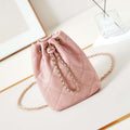 Chanel AS4810 Backpack Shiny Lambskin & Gold-Tone Metal Pink - Default Title - View 1
