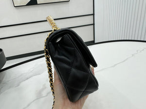 Chanel AS4848 Mini Flap bag With top handle Black - Default Title - View 5