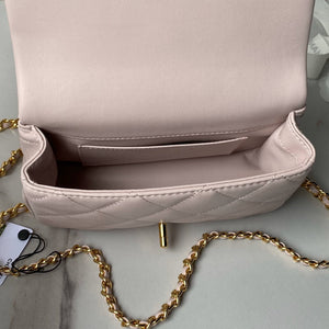 Chanel AS4848 Mini Flap bag With top handle Pink - Default Title - View 7