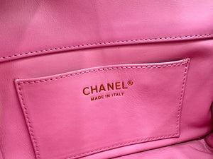 Chanel AS4848 Mini Flap bag With top handle Rose Red - Default Title - View 9