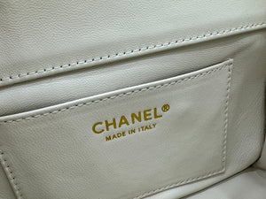 Chanel AS4848 Mini Flap bag With top handle White - Default Title - View 8