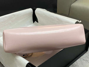 Chanel AS4853 Shopping Bag Shiny Lambskin & Gold-Tone Metal Light Pink - Default Title - View 5