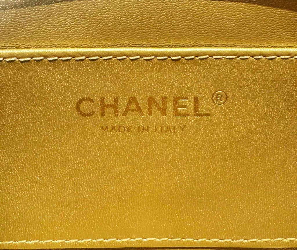 Chanel AS4861 Small Flap Bag Pearly Lambskin Imitation Pearls & Gold-Tone Metal Black