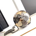 Chanel AS5013 Evening Sphere Minaudiere Strass & Black Metal Black - Default Title - View 1