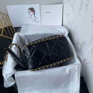 Chanel AS5094 Shopping bag Bucket Drawstring 24c Bag Black - Default Title - View 4