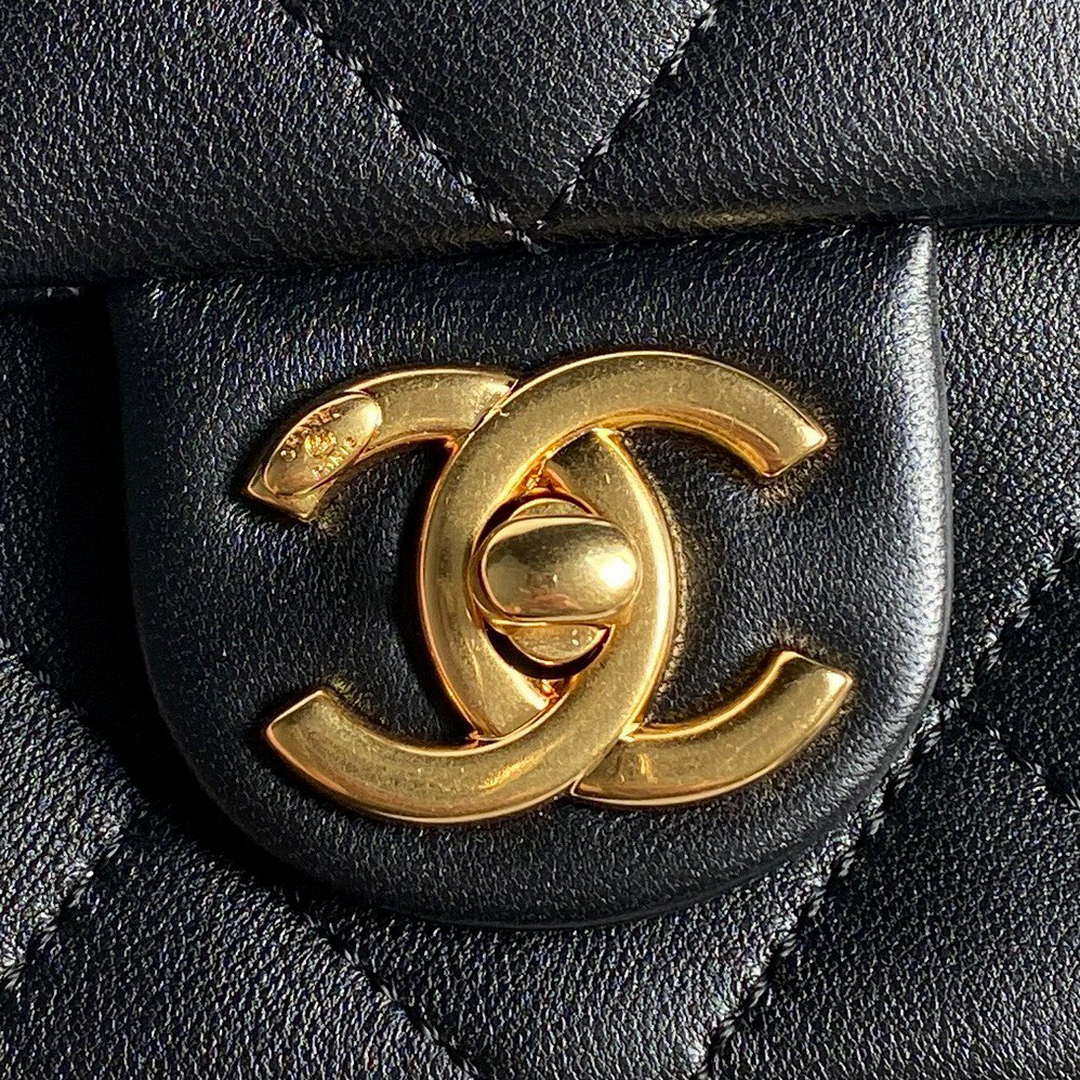 Chanel AS5176 Flap Bag 24K   Black - Default Title - View 3