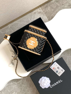 Chanel AS4954 Evening Small box tea can Black - Default Title - View 9
