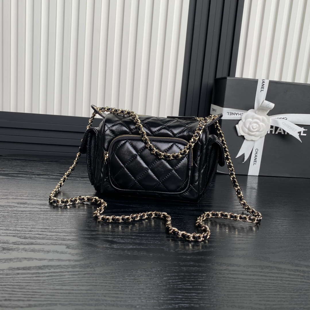 Chanel AS5220 Small Camera Case Bag Black - Default Title - View 2