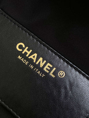 Chanel AS5293 Small Hobo Calfskin & Gold-Tone Metal Black - Default Title - View 9