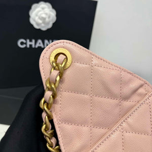Chanel AS5293 Small Hobo Calfskin & Gold-Tone Metal Pink - Default Title - View 6
