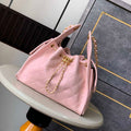Chanel AS5293 Small Hobo Calfskin & Gold-Tone Metal Pink - Default Title - View 1