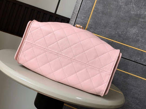 Chanel AS5293 Small Hobo Calfskin & Gold-Tone Metal Pink - Default Title - View 4