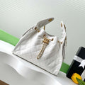 Chanel AS5293 Small Hobo Calfskin & Gold-Tone Metal White - Default Title - View 1