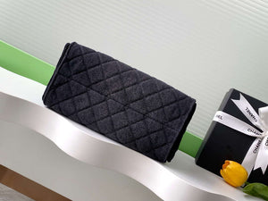 Chanel AS5293 Small Hobo Canvas & Gold-Tone Metal Black - Default Title - View 4