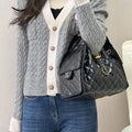 Chanel AS5293 Small Hobo Lambskin & Gold-Tone Metal Light Gold