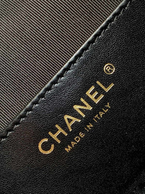 Chanel AS5293 Small Hobo Suede & Gold-Tone Metal Black - Default Title - View 9