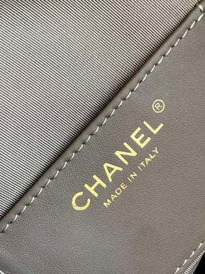 Chanel AS5293 Small Hobo Suede & Gold-Tone Metal Brown - Default Title - View 9