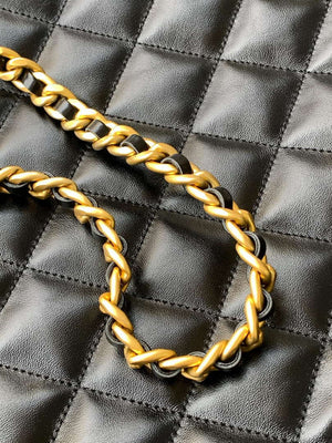 Chanel AS5303 Hobo Lambskin & Gold-Tone Metal Black - Default Title - View 6